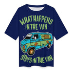 Men's Mystery Van Acid & Punk Oversized T-shirt