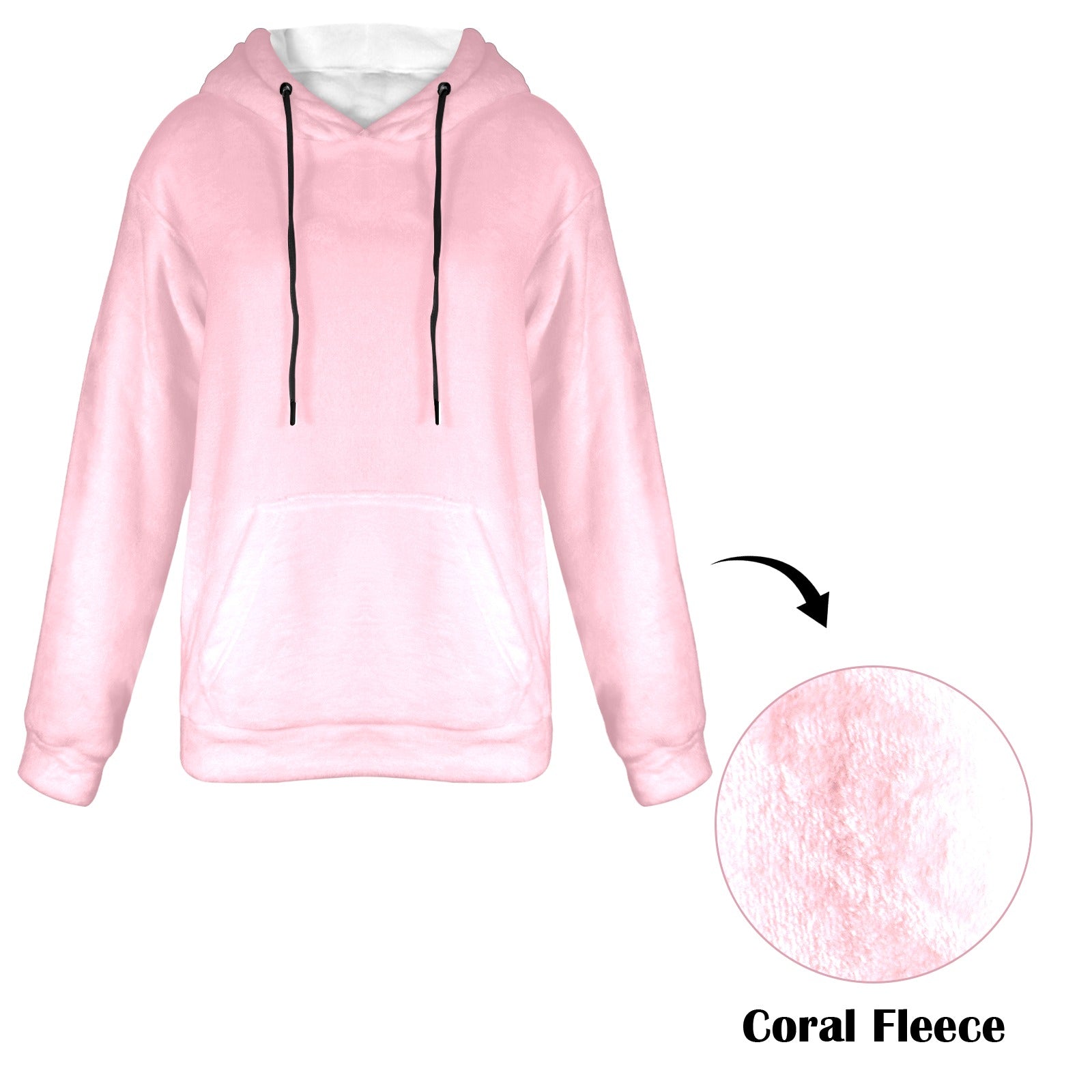 Women's Dog Mother Abstract Flannel Hoodie