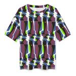 Women's Psychedelic Vaporwave Acid & Punk Oversized T-shirt