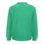 Women's  Mint Green Solid Sweatshirt