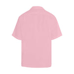 Men's Cherry Blossom Pink Solid Half Sleeve Shirt