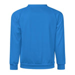 Men's Tufts Blue Solid Sweatshirt