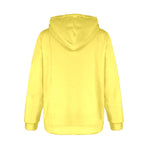 Women's Corn Yellow Flannel Hoodie