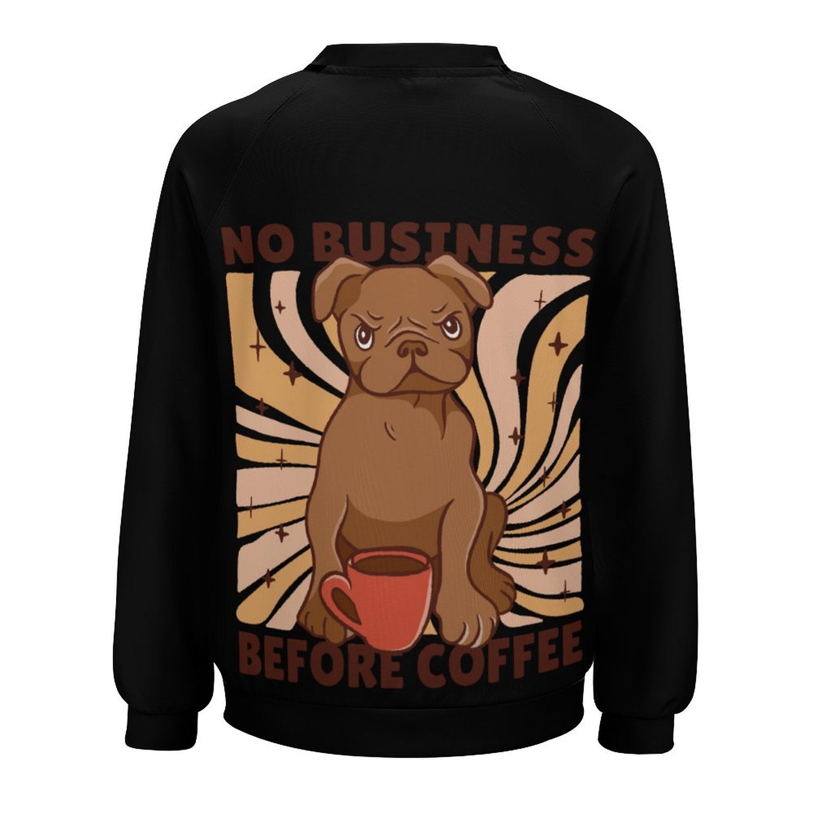 Women's Coffee Lover Abstract Sweatshirt