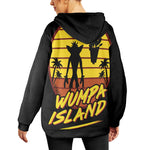 Women's Wumpa Island Streetwear Flannel Hoodie
