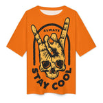 Women's Always Stay Cool Acid & Punk Oversized T-shirt