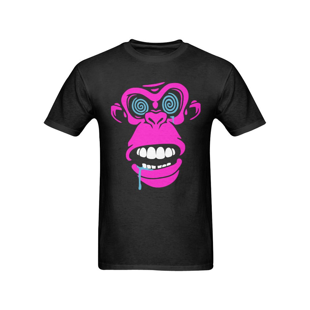 Men's Hypno Monkey Streetwear Classic Fit T-shirt