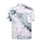 Men's Onyx Tie-Dye Abstract Half Sleeve Shirt