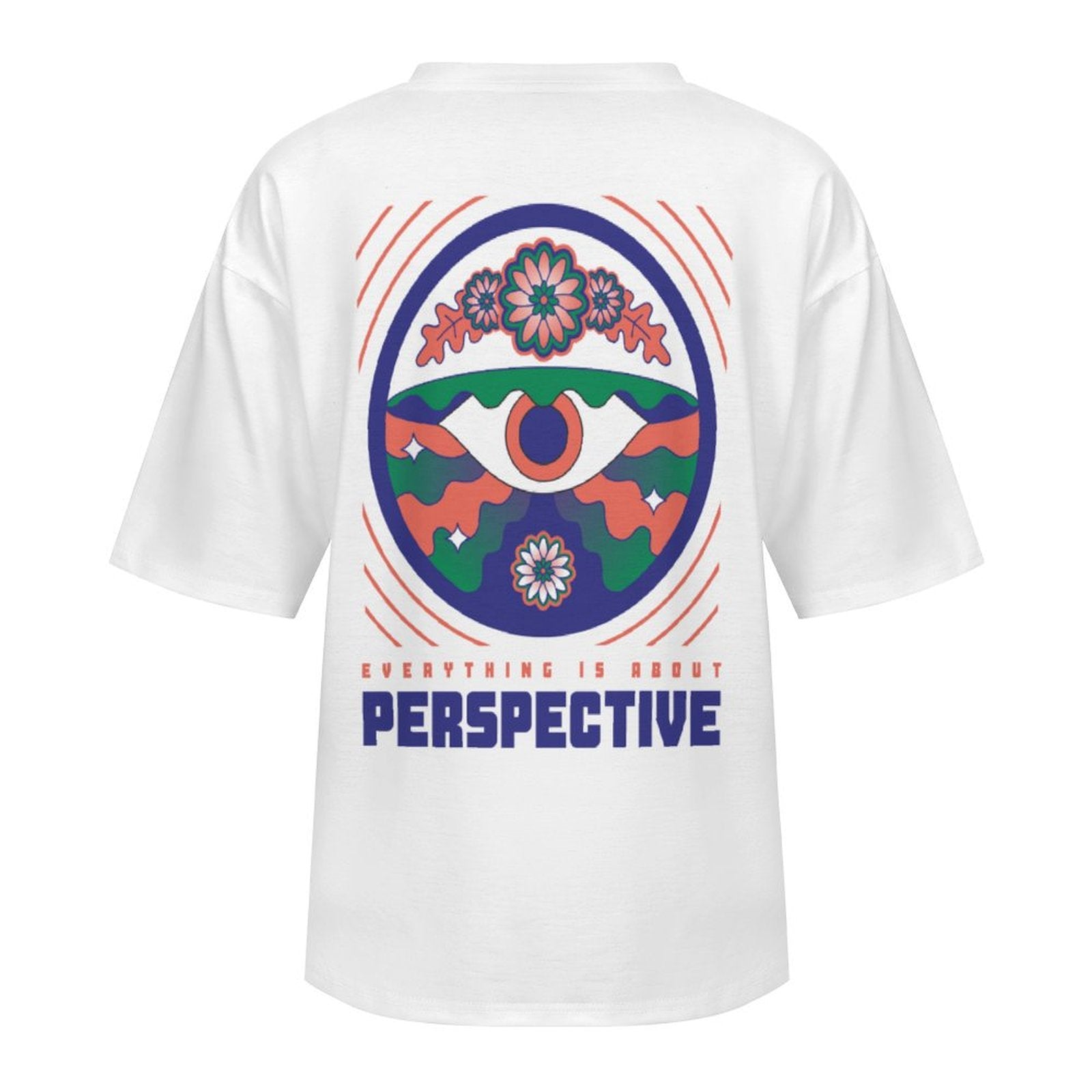 Women's 3rd Eye Perspective Acid & Punk Oversized T-shirt