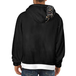 Men's Titan Face Attack on Titan Anime Flannel Hoodie
