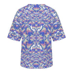 Women's Psychedelic Kaleidoscopic Acid & Punk Oversized T-shirt