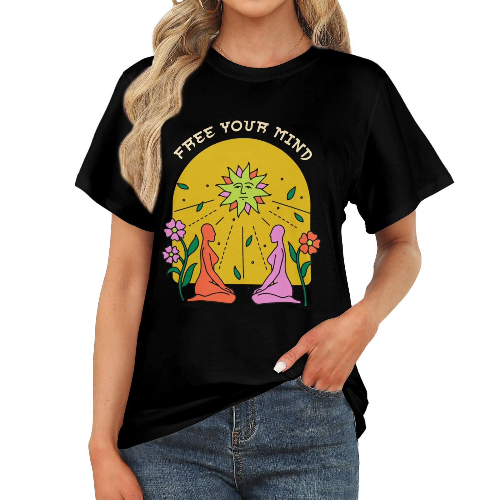 Women's Free Your Mind Acid & Punk Classic Fit T-shirt