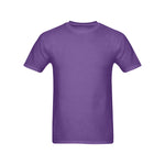 Men's French Lilac Solid Classic T-shirt