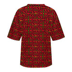 Women's Psychedelic Maze Acid & Punk Oversized T-shirt