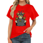 Women's Cat Wizard Acid & Punk Classic Fit T-shirt