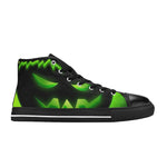 Women's Neon Pumpkin Abstract High Top Shoes