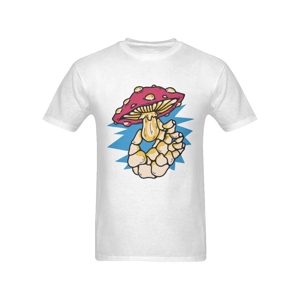 Men's Mushroom Streetwear Classic Fit T-shirt