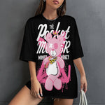 Women's Money Master Streetwear Oversized T-shirt