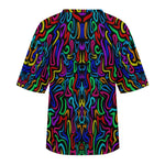 Men's Psychedelic Colors Acid & Punk Oversized T-shirt