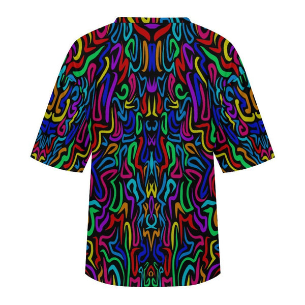 Men's Psychedelic Colors Acid & Punk Oversized T-shirt – The