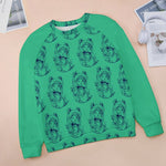 Women's Sailor Moon All Over Pattern Anime Sweatshirt