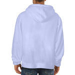 Men's Lavender Mist Solid Flannel Hoodie