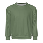 Men's Camouflage Green Solid Sweatshirt