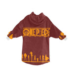 Women's One Piece Anime Blanket Hoodie