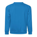 Men's Ocean Boat Blue Solid Sweatshirt