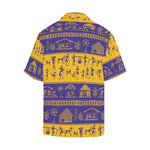 Men's Indian Varli Pattern Abstract Half Sleeve Shirt
