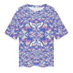 Women's Psychedelic Kaleidoscopic Acid & Punk Oversized T-shirt