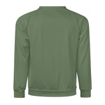 Men's Camouflage Green Solid Sweatshirt