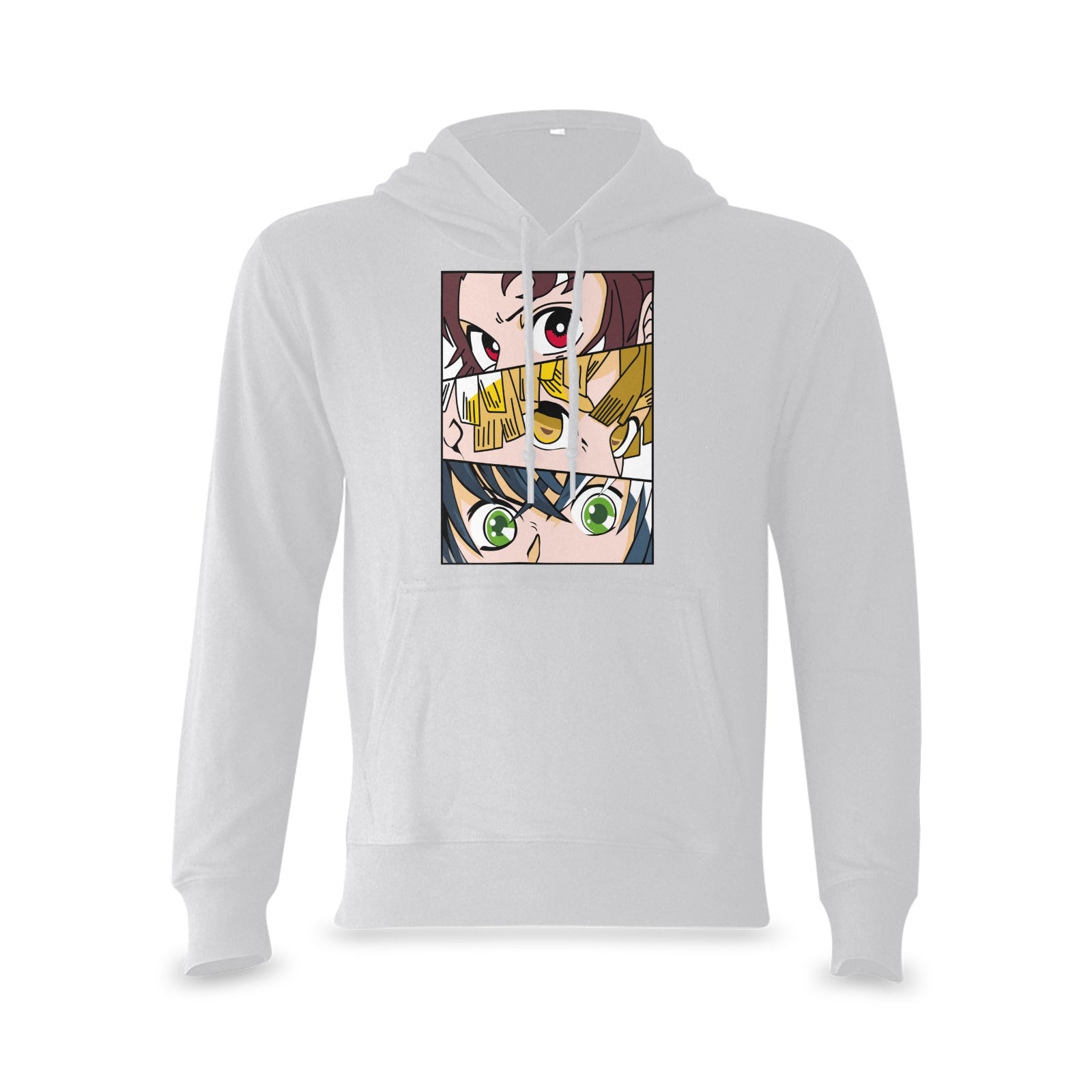 Women's Demon Slayer Eyes Anime Classic Hoodie