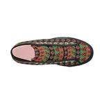 Women's Christmas Stripped Abstract High Top Shoes