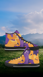 Men's Camouflage Print High Top Canvas Shoes