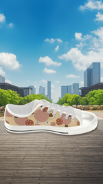 Women's Earthy Polka Dots Print Low Top Canvas Shoes