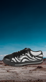 Women's Zebra Print Canvas Low Top Shoes