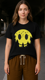 Women's Night Smile Acid & Punk Classic Fit T-shirt