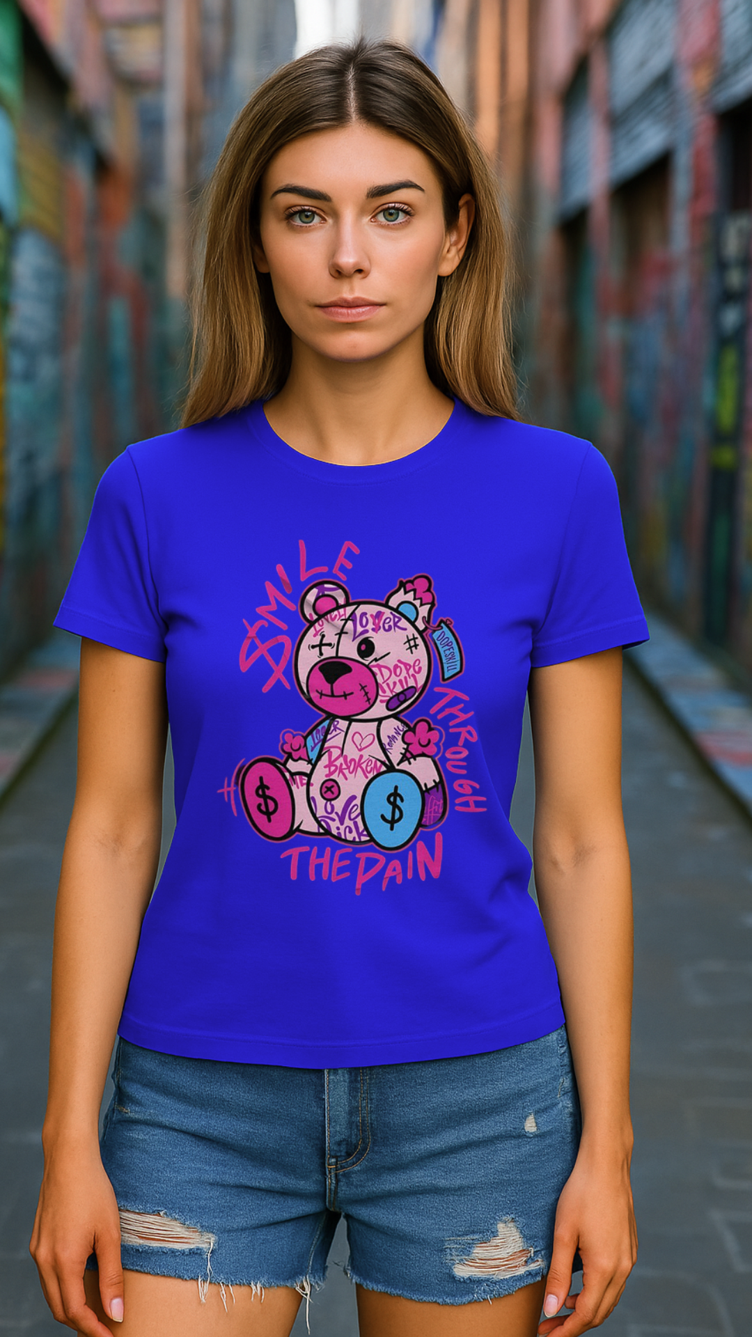 Women's The Pain Streetwear Classic Fit T-shirt