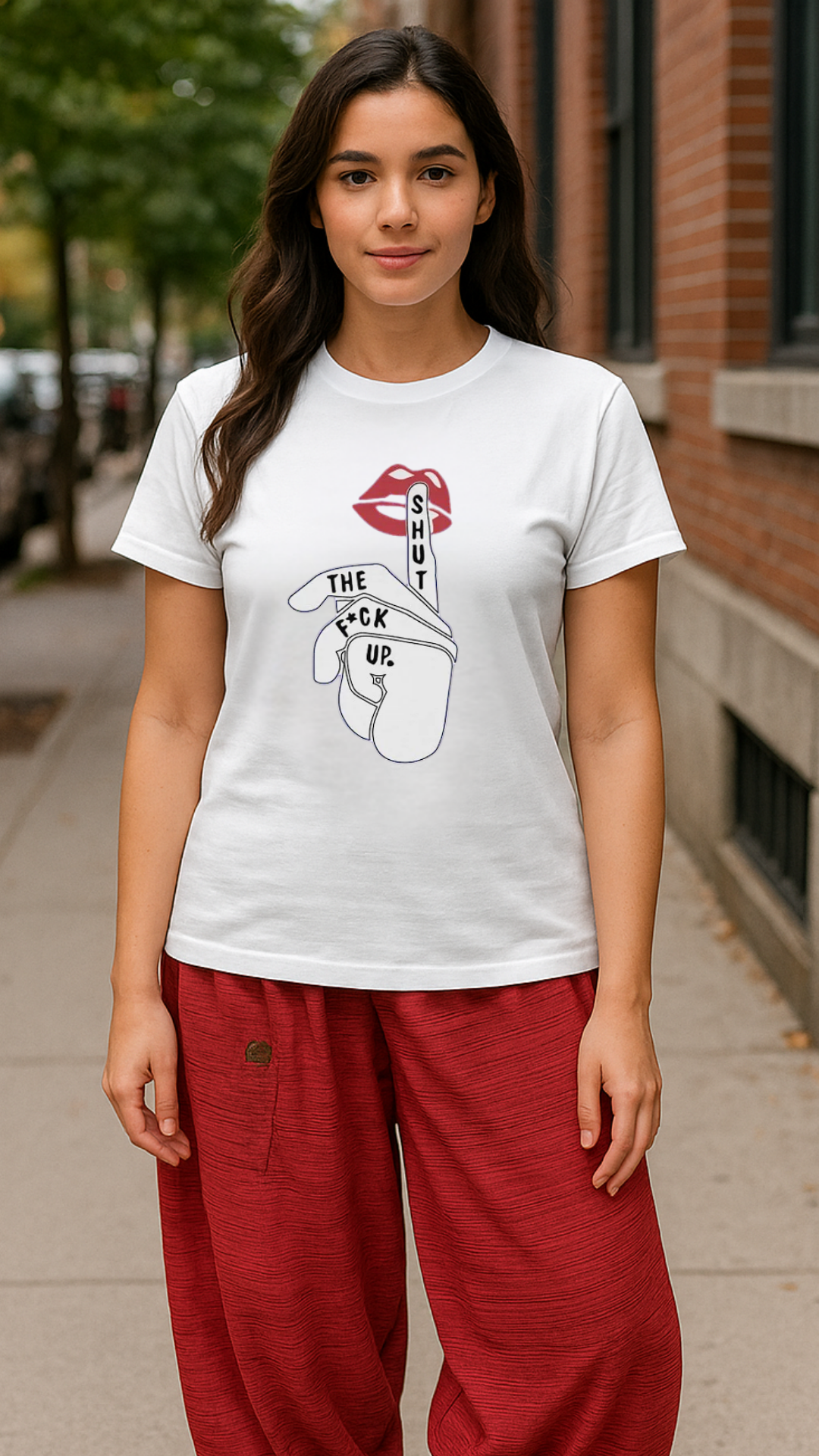 Women's Shut Acid & Punk Classic Fit T-shirt