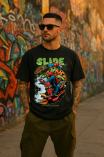 Men's Slide Streetwear Classic Fit T-shirt