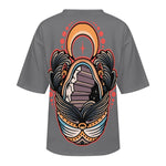 Women's Void Face Acid & Punk Oversized T-shirt