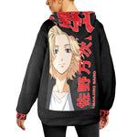 Women's Manjiro Tokyo Revengers Anime Flannel Hoodie