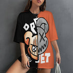 Women's 2 Minds Streetwear Oversized T-shirt
