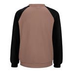 Women's Beaver & Black Solid Sweatshirt