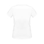 Women's White Solid Classic T-shirt