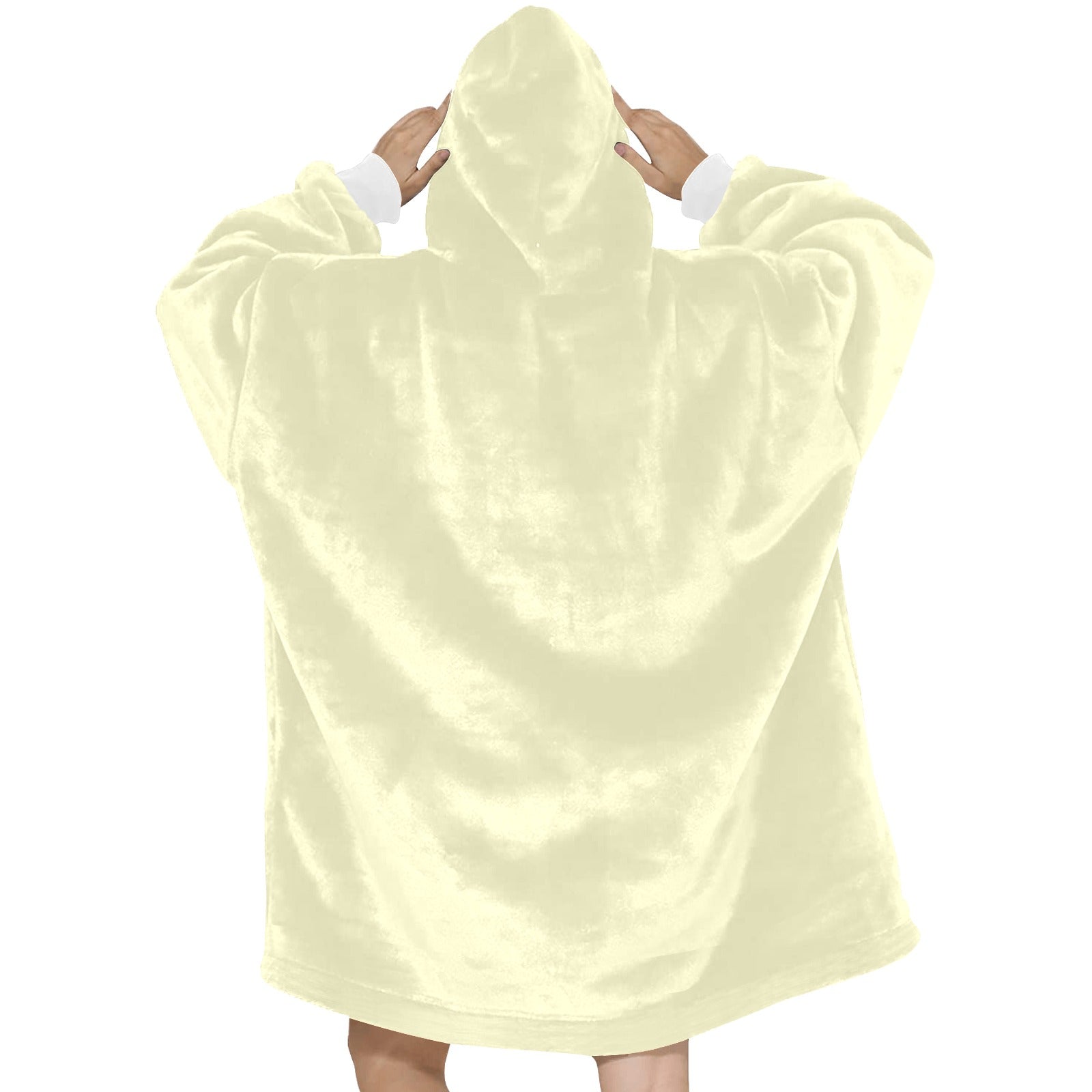 Women's Pale Spring Bud Solid Blanket Hoodie