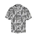 Men's Tribal Pattern Abstract Half Sleeve Shirt