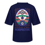 Men's 3rd Eye Perspective Acid & Punk Oversized T-shirt