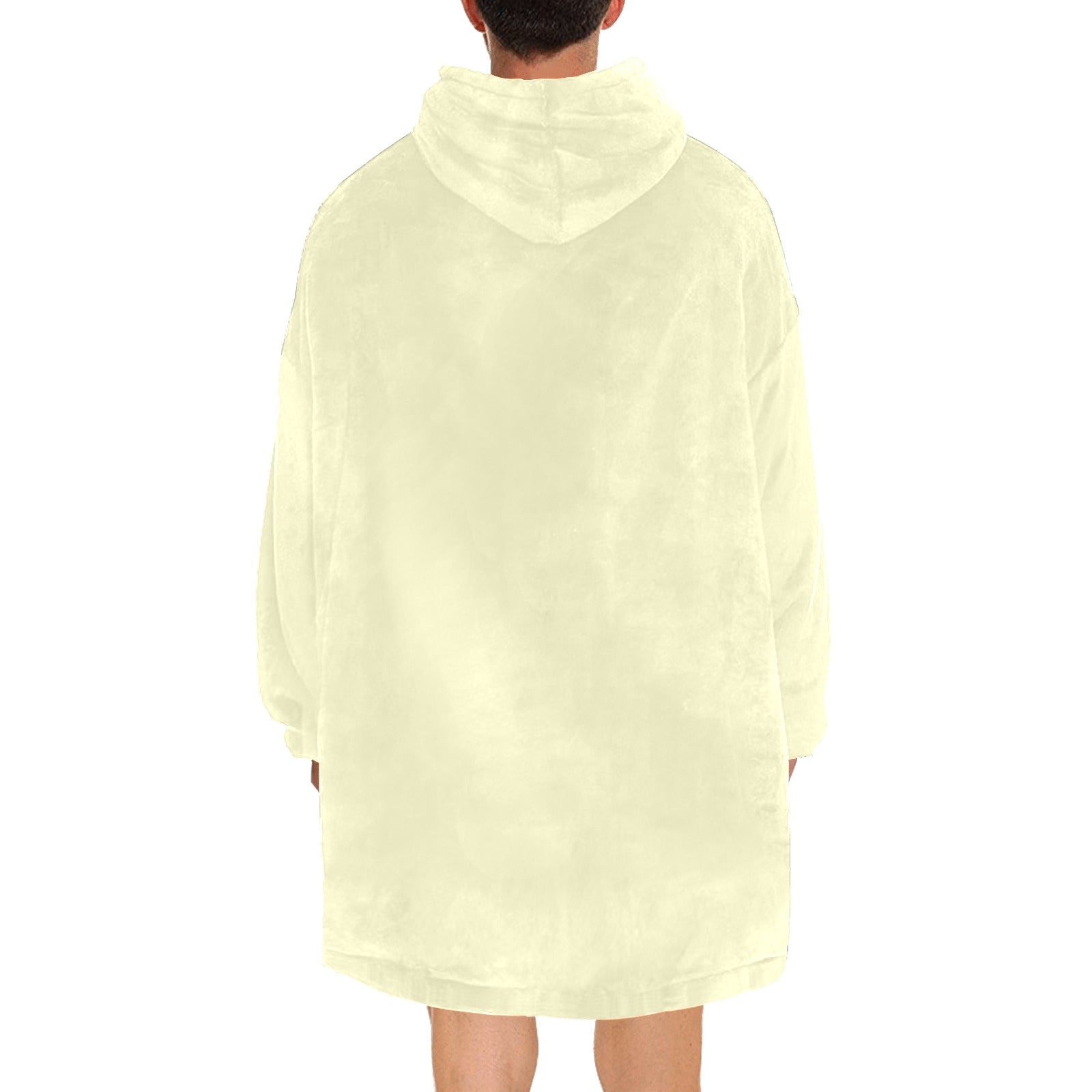 Men's Pale Spring Bud Solid Blanket Hoodie